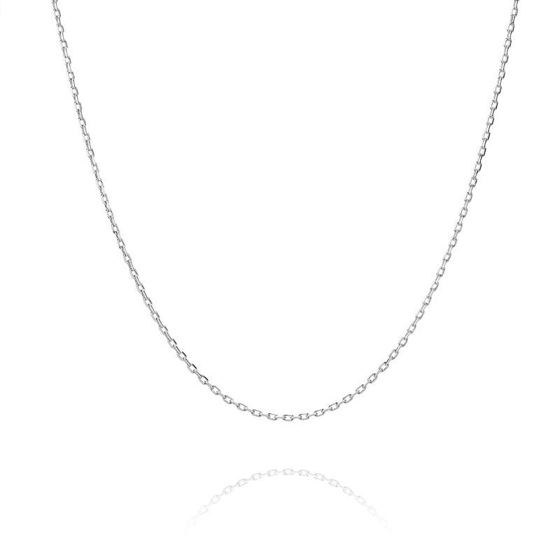 鑽石切割鍊 70+5 銀