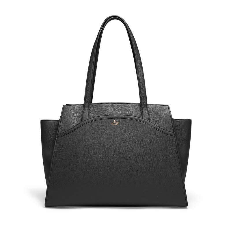 Content tote black