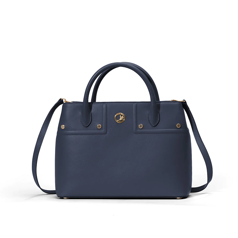 Content the spirit of mulan small tote navy image 1 1400x1400