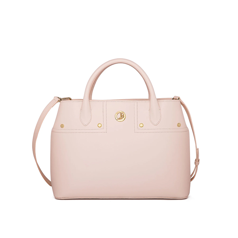 Content the spirit of mulan small tote pink front view 1800x1800