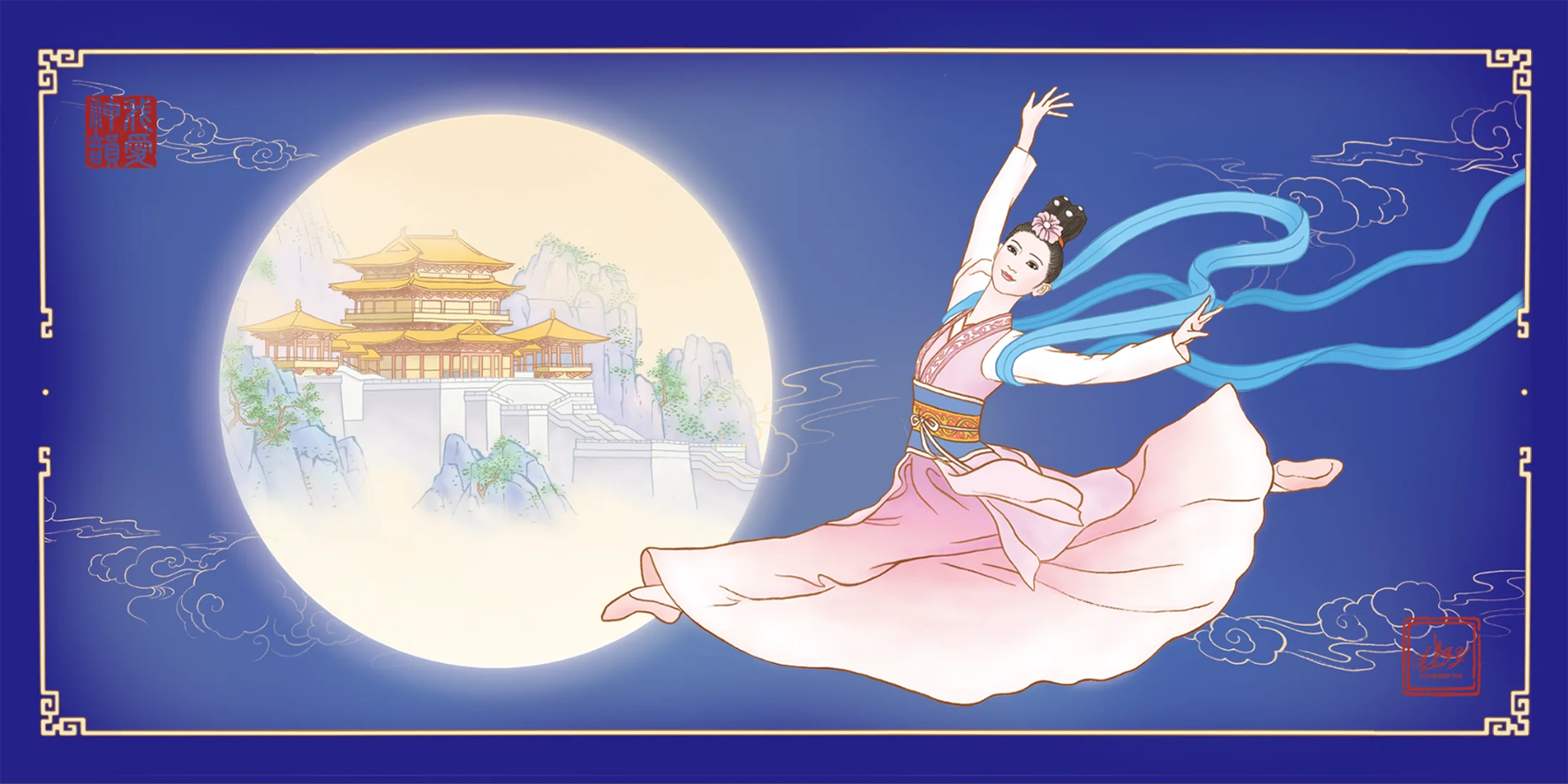 月宮仙靈：嫦娥、吳剛與玉兔
